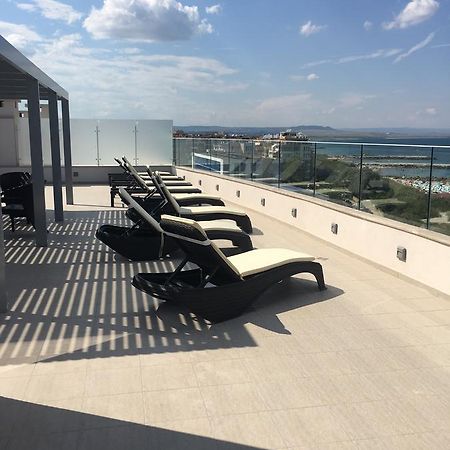 Golden Sea View Penthouse Apartman Pomorie Kültér fotó